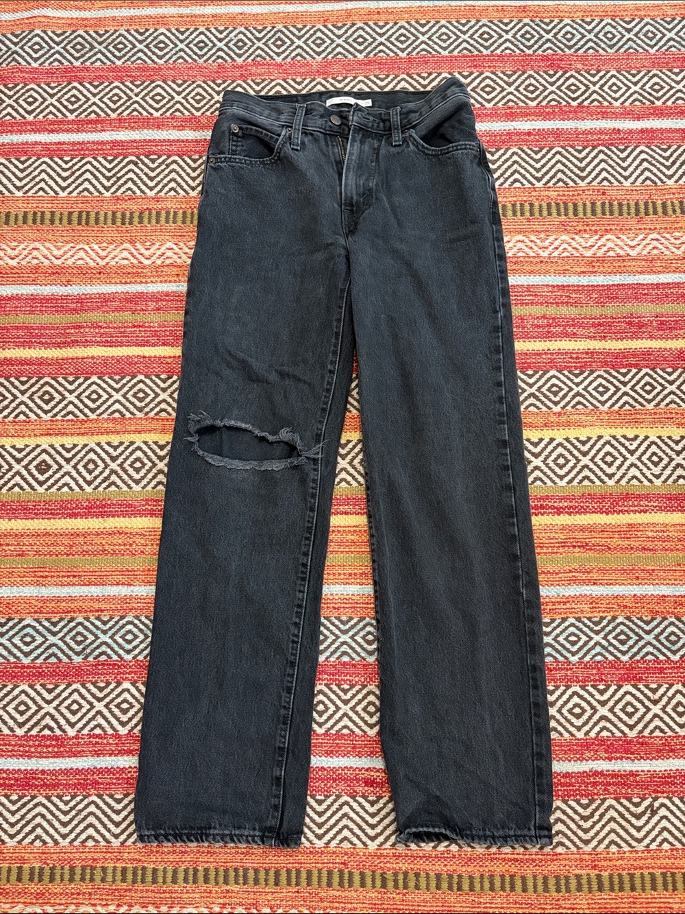 Levi’s ‘94 Baggy Black Jeans Womens Size 25 High Rise